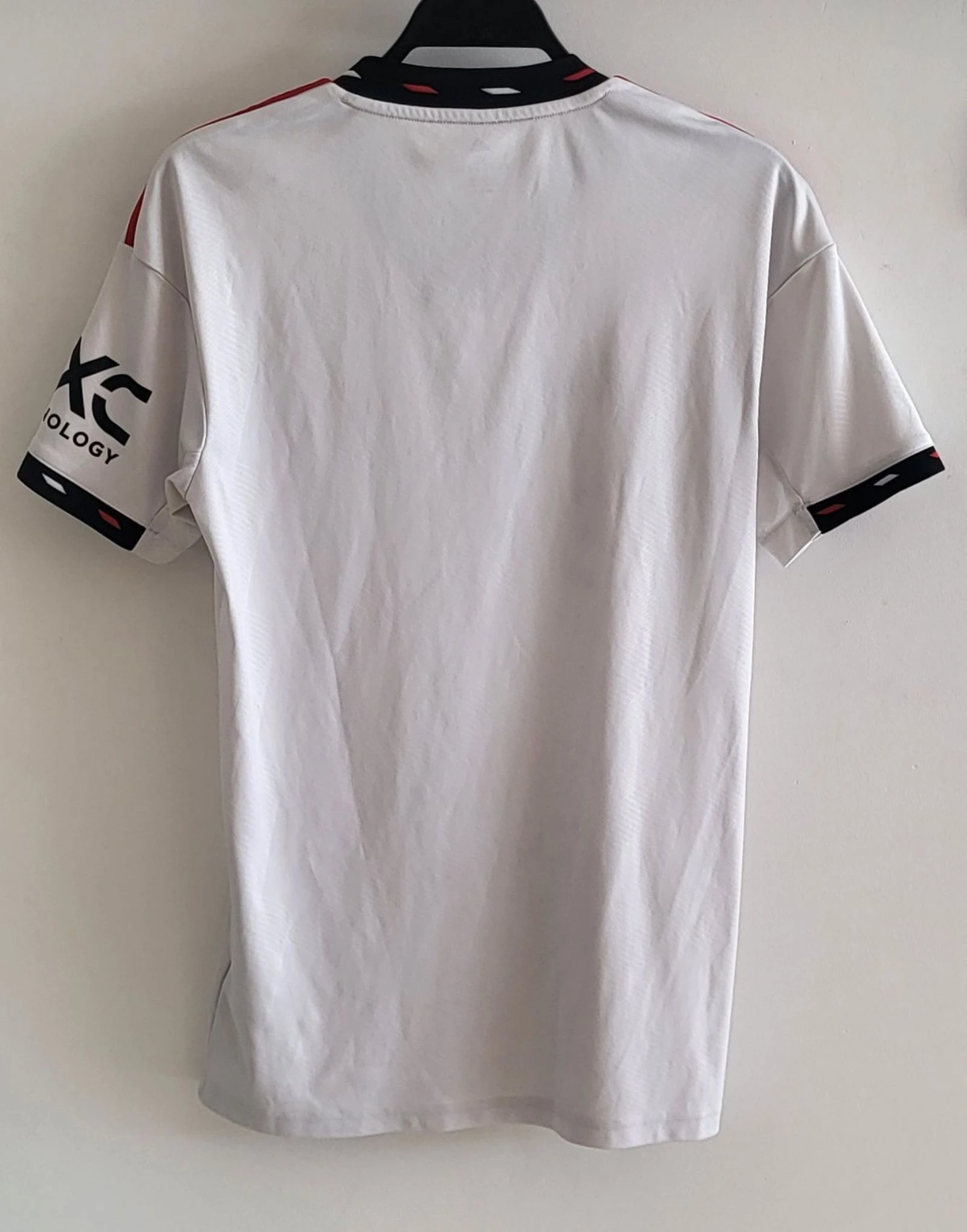 Adidas Manchester United Camisa Visitante 2022/23 H13880 Branca T.PP Autêntica TBE – photo 5
